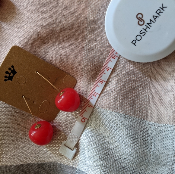 Cherry Earrings - Picture 8 of 9